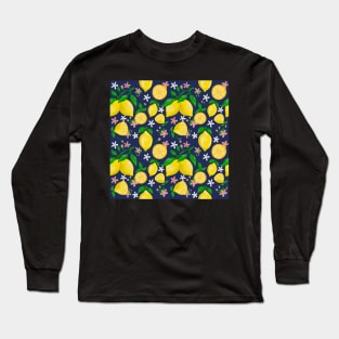 Lemon print Long Sleeve T-Shirt